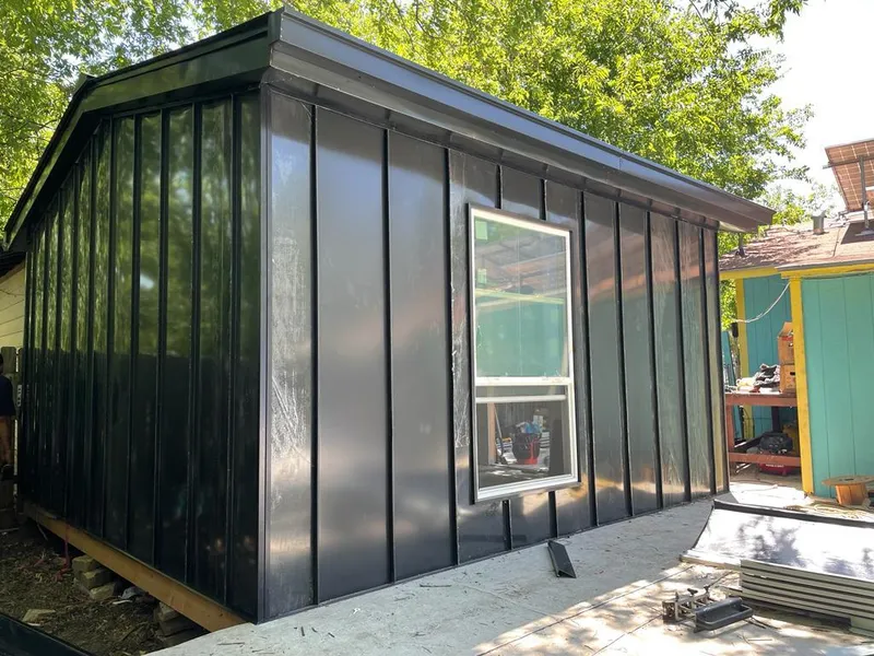 Black standing seam metal wall panels for Roof Inspection in Winnemucca