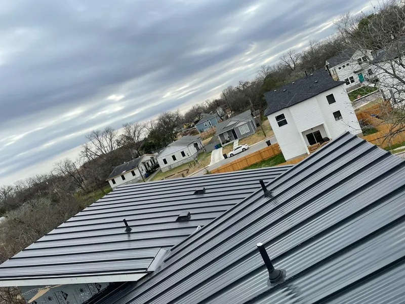 Standing seam metal roof panels with vents for Skylight Repair in Winnemucca